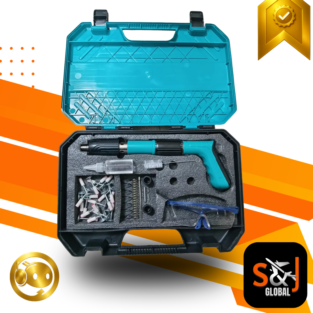 PISTOLA DE CLAVOS + 10 CLAVOS